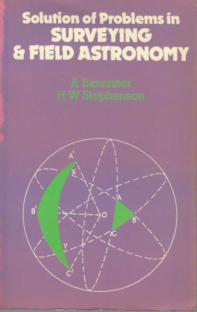 Surveying & Field Astronomy, A Bannister  - H W Stephenson, Autres sciences, Utilisé, Envoi