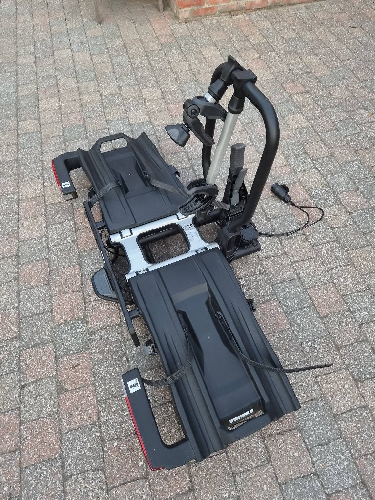 Thule Easyfold XT 933, Support d'attelage, Comme neuf, Enlèvement, 2 vélos