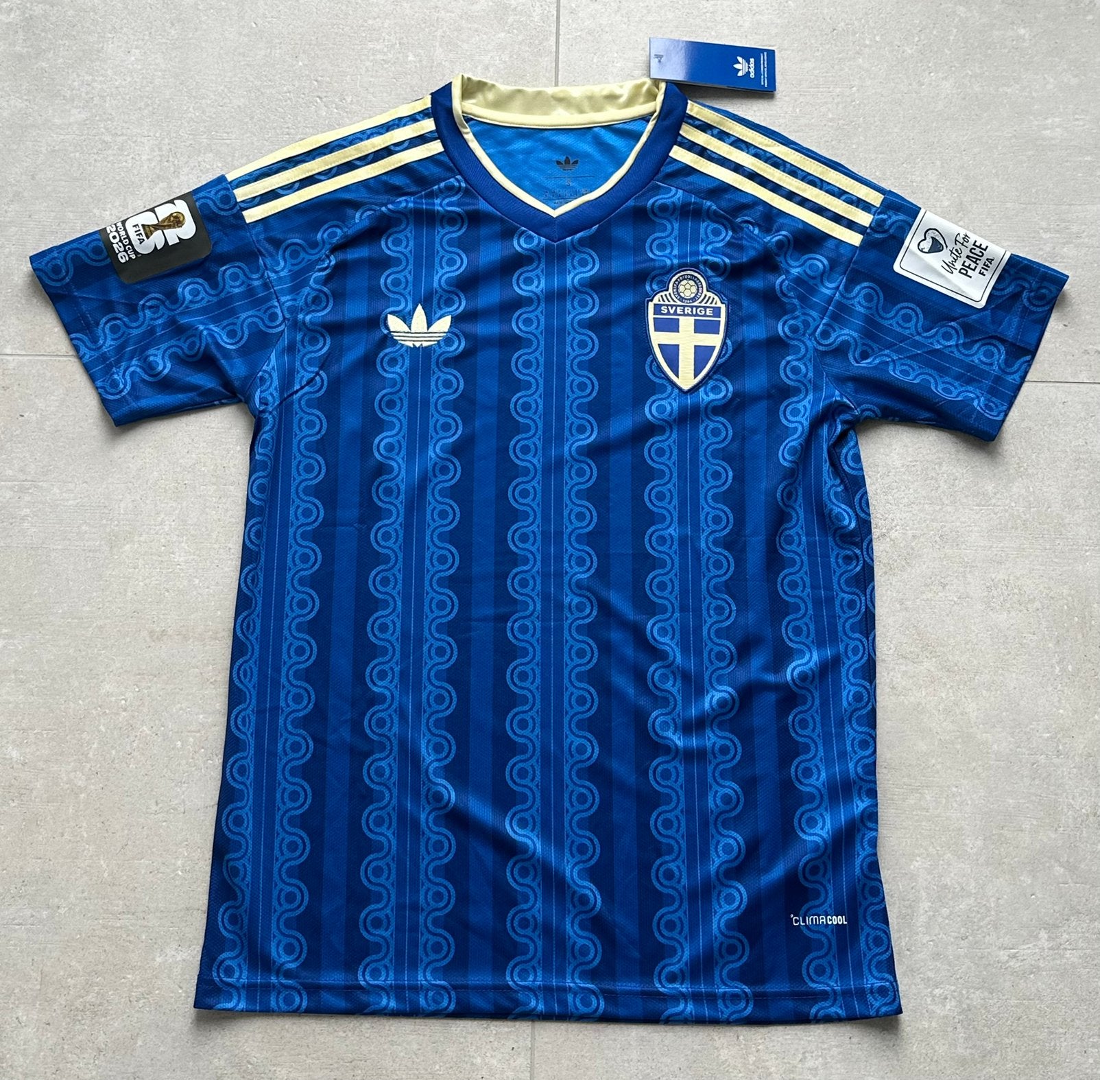 Chemise suédoise Wc 2026, Sports & Fitness, Football, Taille S, Envoi, Neuf, Maillot