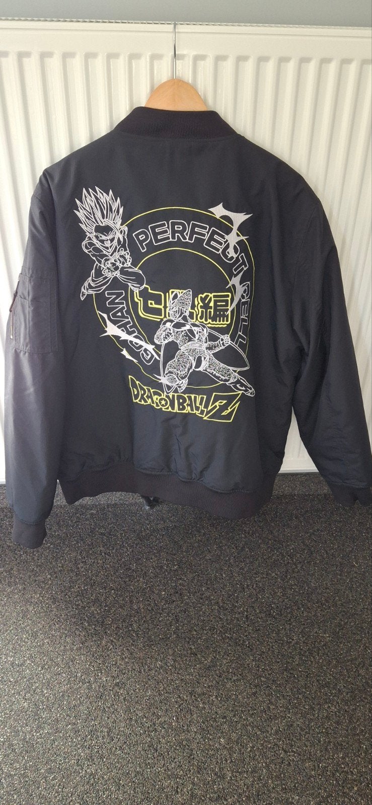 veste bomber pour homme XXL Celio Dragon Ball Z ZGAN, Vêtements | Hommes, Enlèvement ou Envoi, Taille 56/58 (XL), Comme neuf, Dragon Ball Z
