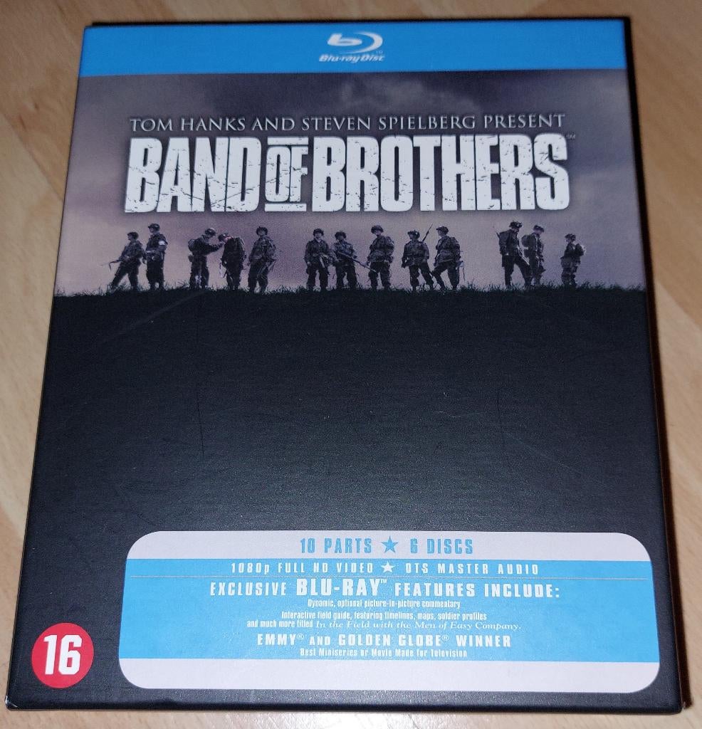 Blu-raybox Band of brothers, CD & DVD, Blu-ray, Enlèvement ou Envoi, Utilisé, TV & Séries télévisées, Coffret
