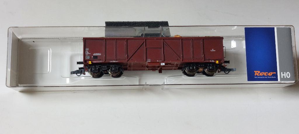 SNCB/NMBS ROCO WAGON EAOS +CHARGEMENT*HO*DC 66997, Analogique, Wagon, Roco, Envoi