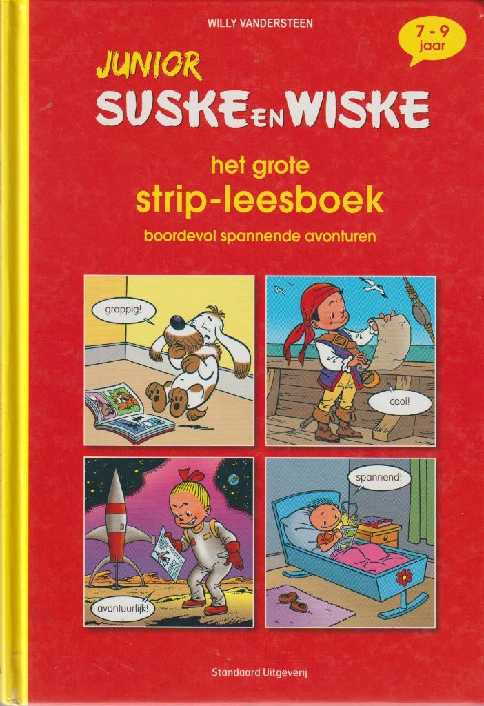 Twee strips Junior Suske en Wiske - Het grote strip-leesboek, Verzenden