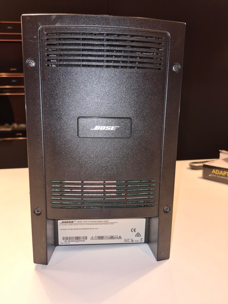Bose geluidsinstallatie AV20, Enlèvement