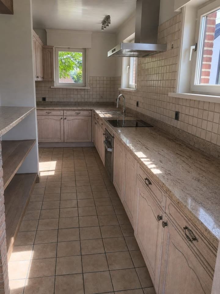 keuken, Enlèvement, Utilisé, Granit ou Pierre