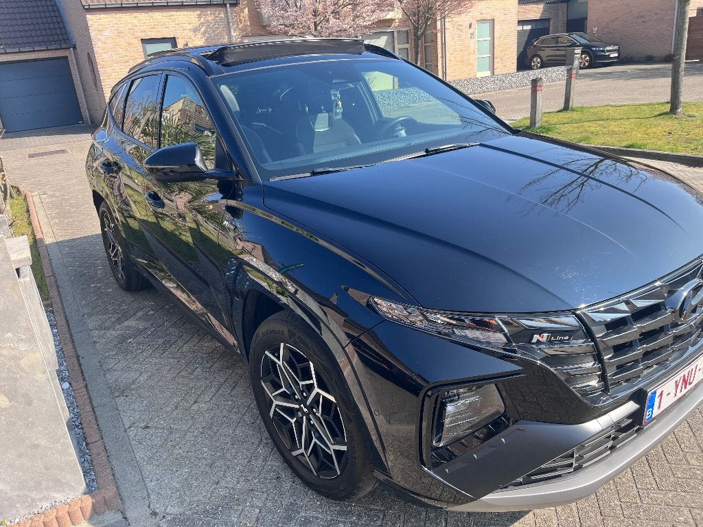 Hyundai tucson hybride 265 pk, Automaat, 4 cilinders, 1600 cc, Leder en Stof