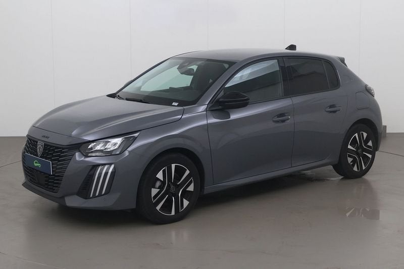 Peugeot 208 1.2 turbo allure 100, Autos, Entreprise, 1165 kg, Noir, 5 places