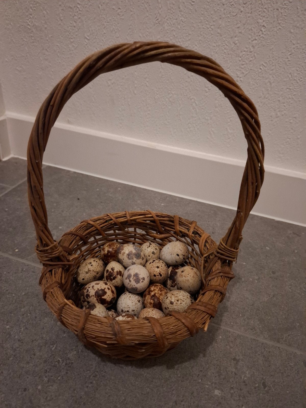 Kwartel eieren, Enlèvement