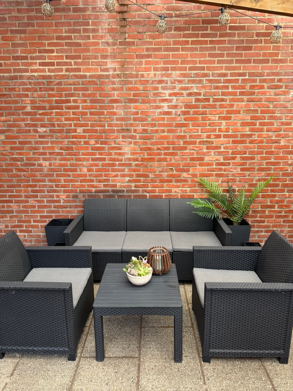 Tuinmeuble set, Tuin en Terras, Ophalen, Zo goed als nieuw