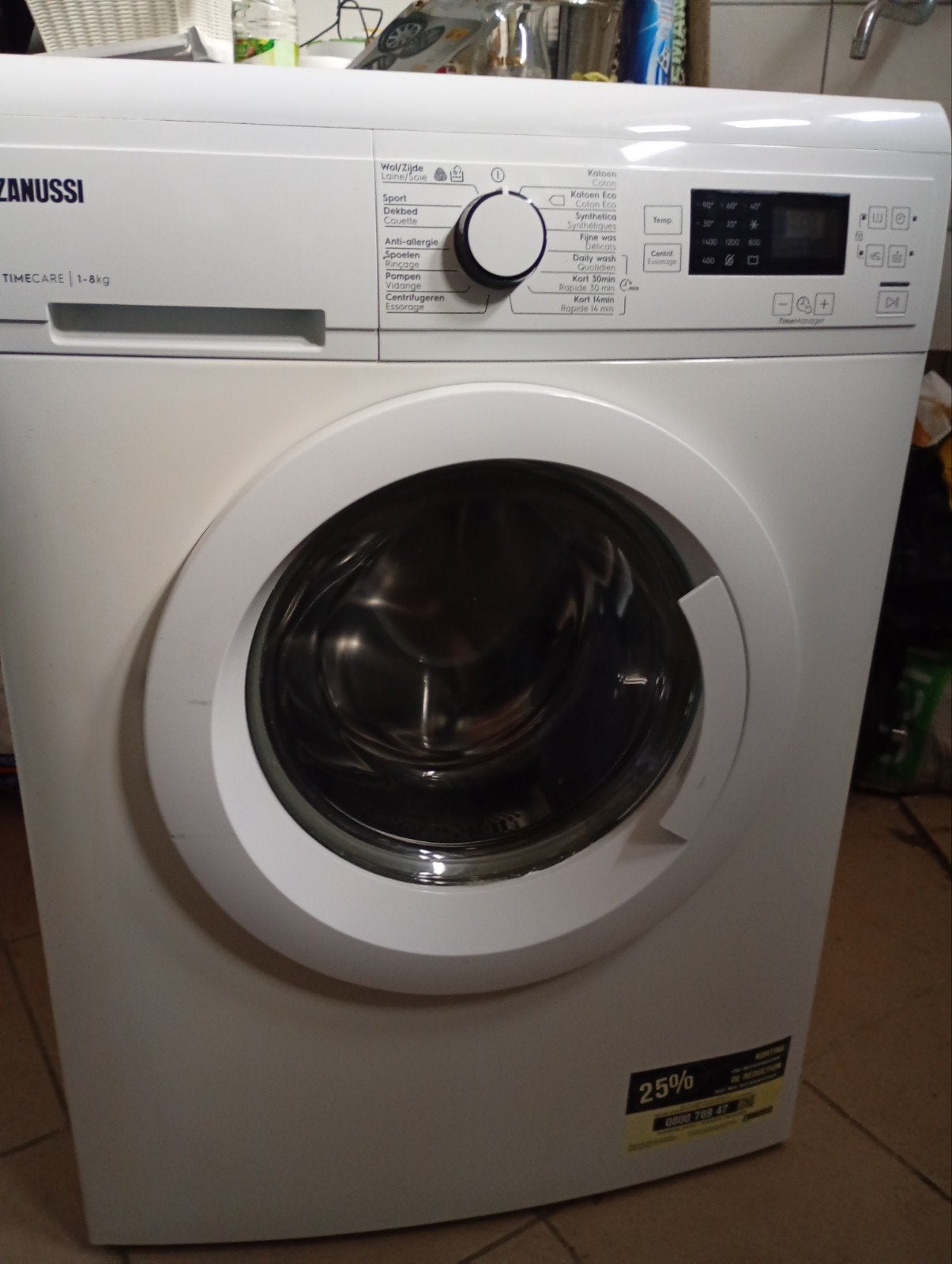 Machine à laver Zanussi ZR8431AWF en bon état, Electroménager, Enlèvement
