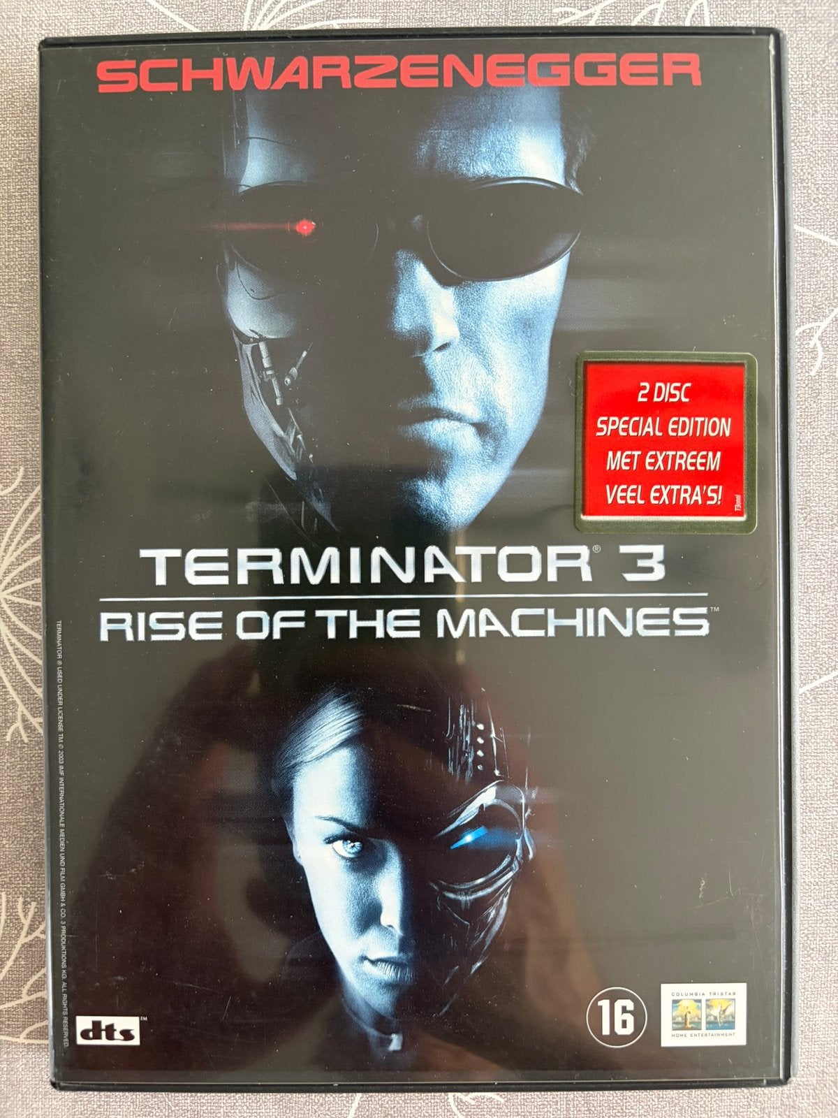 Terminator 3 Rise of the machines DVD 2-disc special edition, Cd's en Dvd's, Ophalen of Verzenden, Gebruikt