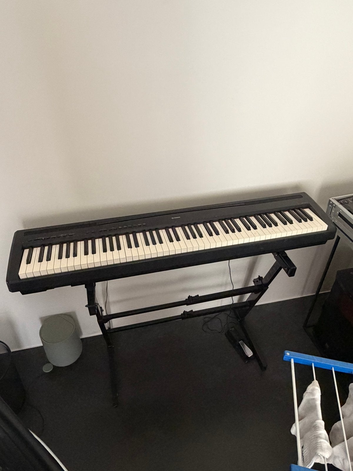 Yamaha digital piano p-95, Ophalen, Gebruikt, Zwart, Digitaal
