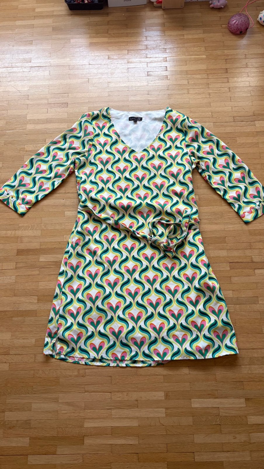 Zomerkleedje maat S ( smashed lemon), Enlèvement ou Envoi, Comme neuf, Taille 36 (S)