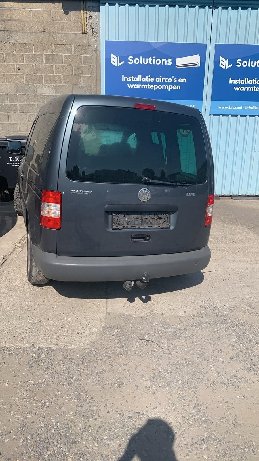 Volkswagen Caddy Life met keuring voor verkoop, Auto's, Stof, Zwart, Caddy Combi, Blauw