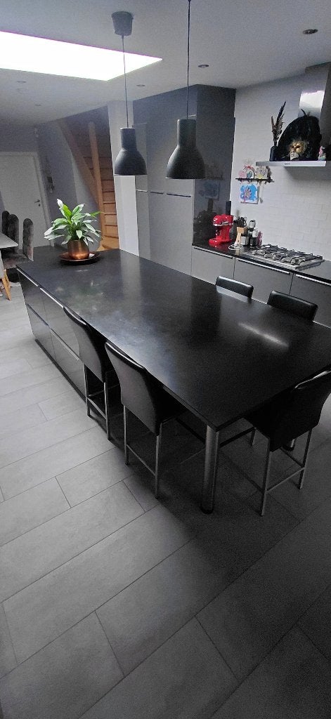 Keuken eiland met natuursteen op, Ophalen, Gebruikt