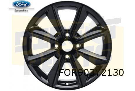 Ford Fiesta VII velg alu. 6,5J x 16" 8-spaaks design (zwart), Auto-onderdelen, Banden en Velgen, -, Verzenden, -, Nieuw