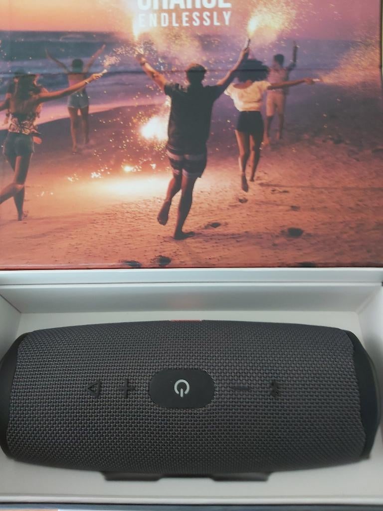 JBL Bleutooth Speakers Charge Essential 2 Grijs, Audio, Tv en Foto, Luidsprekerboxen, Ophalen, Nieuw, JBL