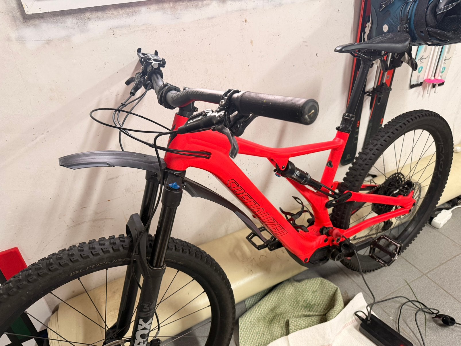 SPECIALIZED TURBO LEVO SL COMP ROCKET RED / BLACK 2021, Vélos & Vélomoteurs, Vélos électriques, Utilisé, Autres marques, Moins de 47 cm