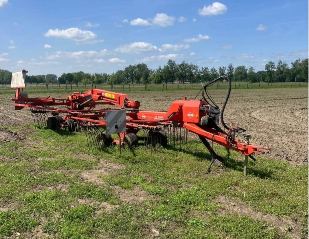 Kuhn hark, Ophalen
