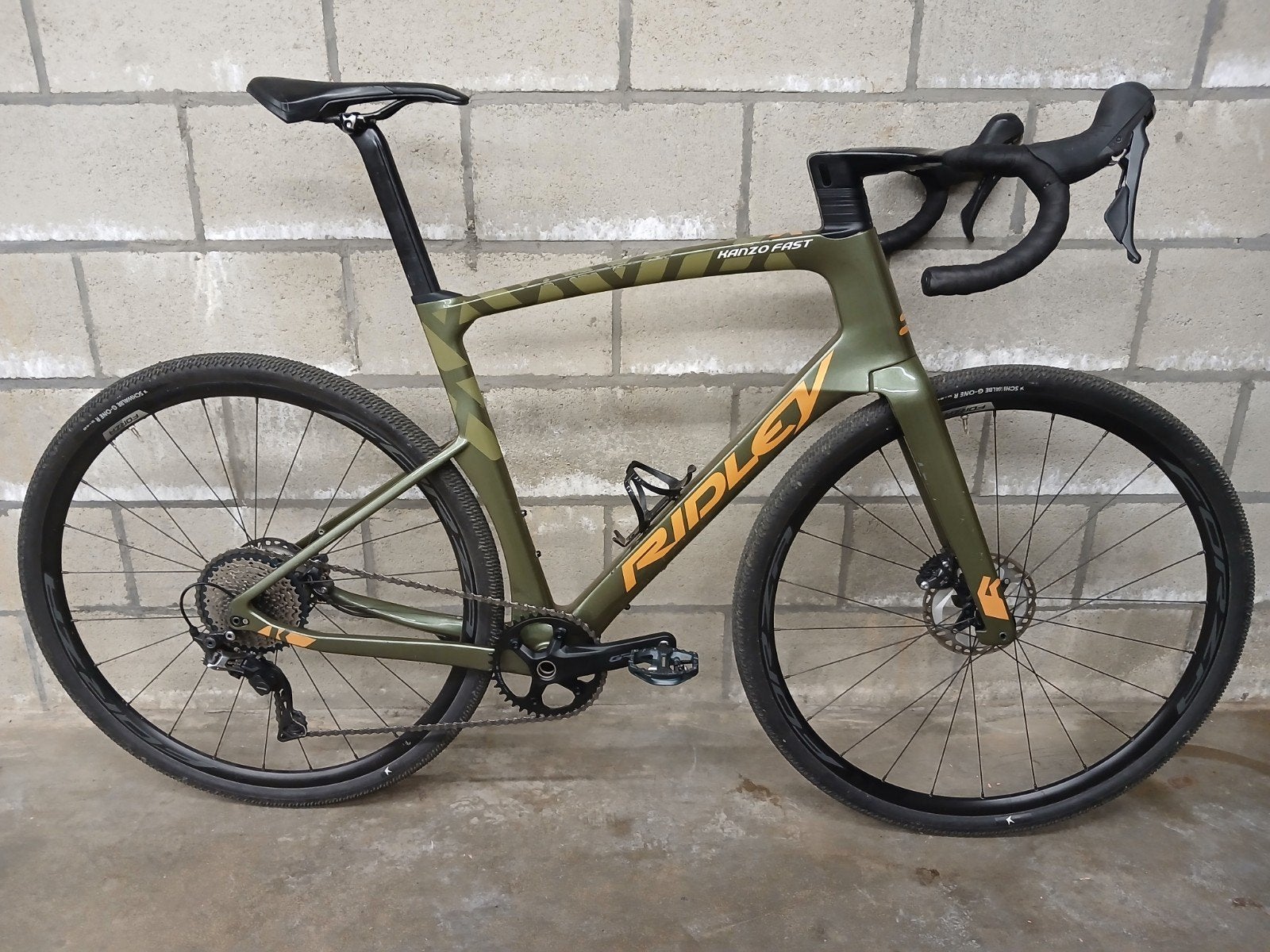 Ridley Kanzo Fast gravelbike Shimano GRX maat Medium, Enlèvement, Carbone