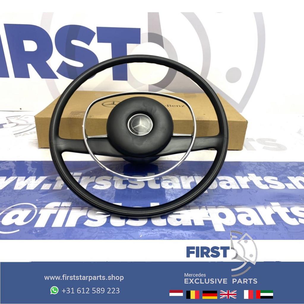A1154640301 Mercedes Benz ZWART STUURWIEL W114 W115 originee, Utilisé, -, -, Enlèvement ou Envoi