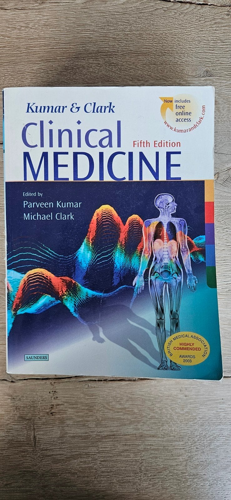boek: Clinical Medicine 5th edition Kumar & Clark, Ophalen