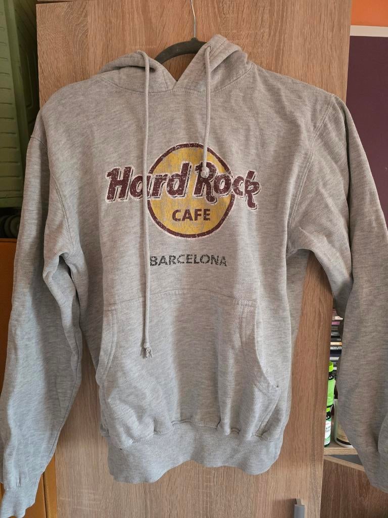 Leuke hardrock trui, Maat 38/40 (M), Ophalen of Verzenden, Grijs, Gedragen