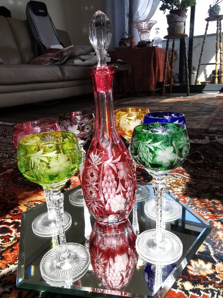 Set en cristal, Antiquités & Art, Enlèvement ou Envoi