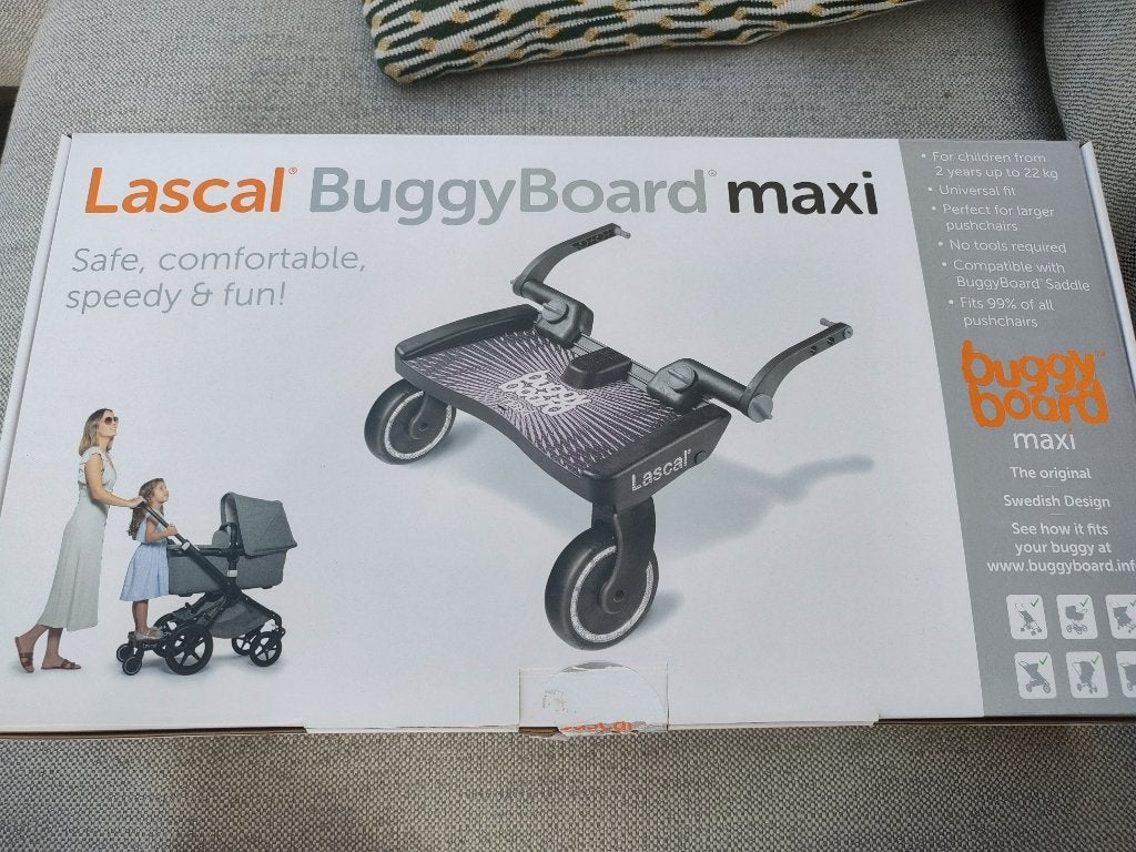 Buggy board maxi Lascal, Kinderen en Baby's, Ophalen of Verzenden, Zo goed als nieuw