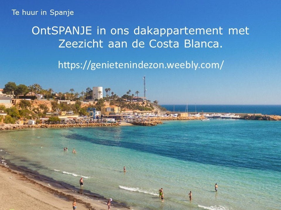 Penthouse met zeezicht - 250m van zee Spanje - Cabo Roig, Vakantie, 5 personen, Wasmachine, 2 slaapkamers, Costa Blanca