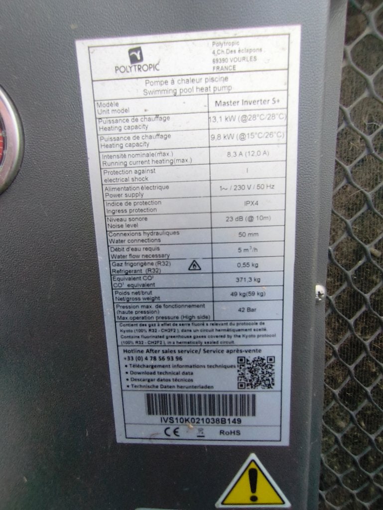Warmtepomp te koop, Tuin en Terras, Ophalen, Gebruikt