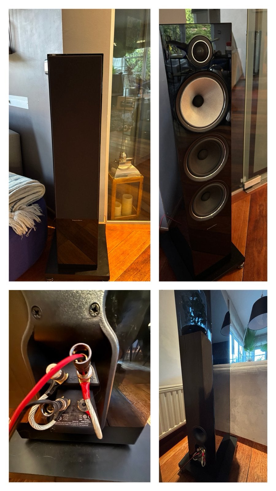 Bowers & Wilkins 703 S2 Black – Avec cartons d’origine, Enlèvement, Comme neuf
