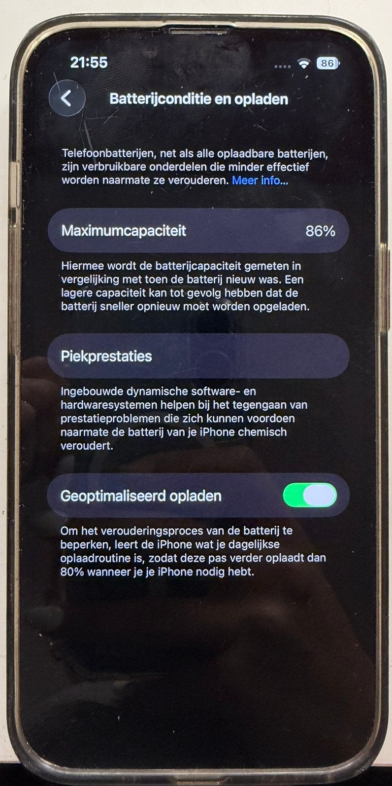 Iphone 14 te koop, Télécoms, 128 GB, 86 %, Enlèvement, Sans abonnement