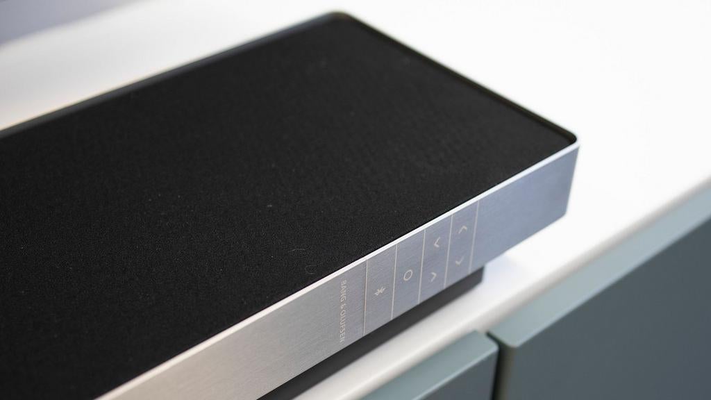 Soundbar Bang & Olufsen Beosound Stage, Ophalen of Verzenden, Bluetooth, Zo goed als nieuw