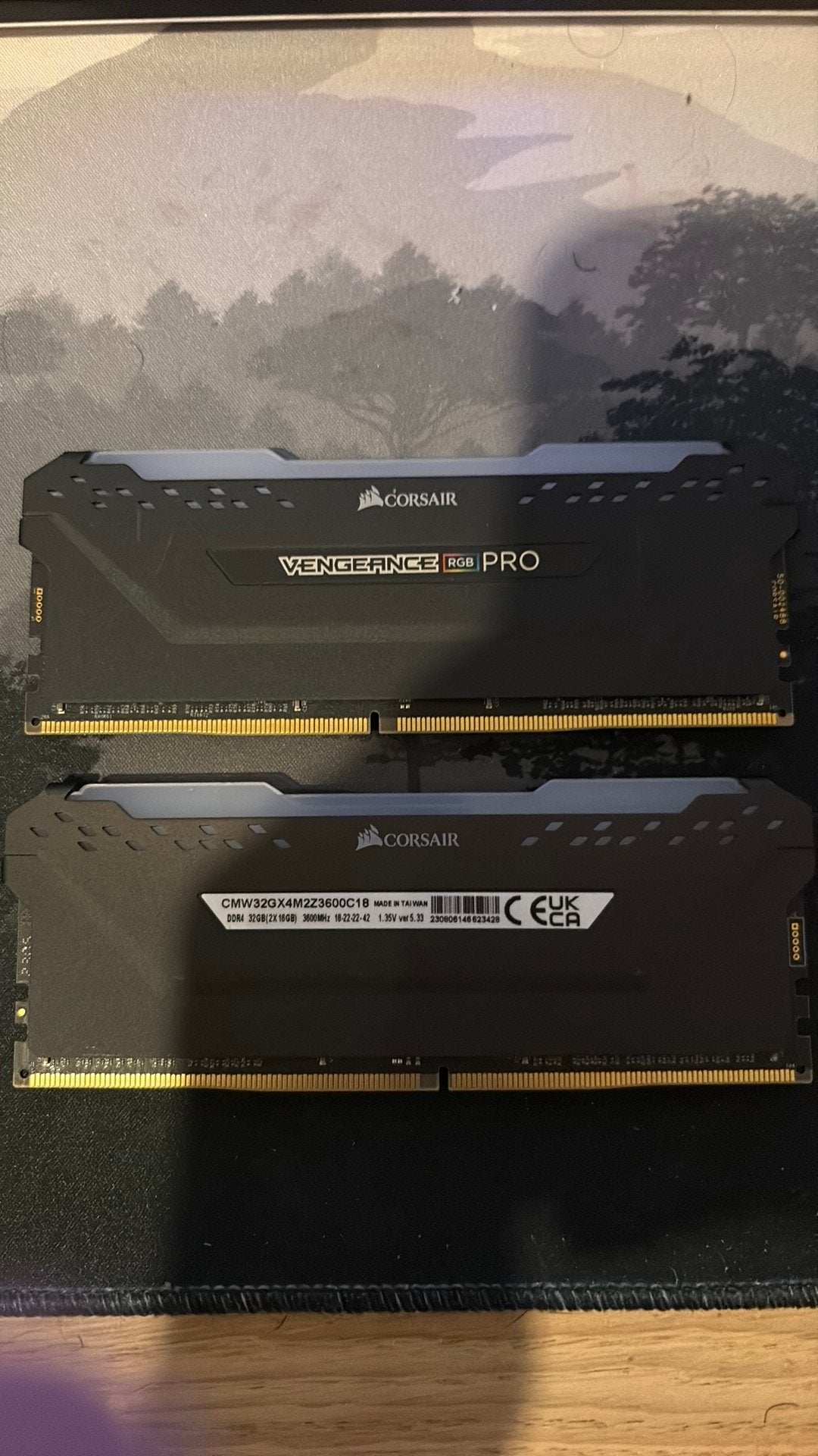 Corsair Vengeance RGB Pro 32GB Kit (2x16) 3600MHz DDR4, Computers en Software, RAM geheugen, Ophalen, 32 GB, DDR4, Zo goed als nieuw