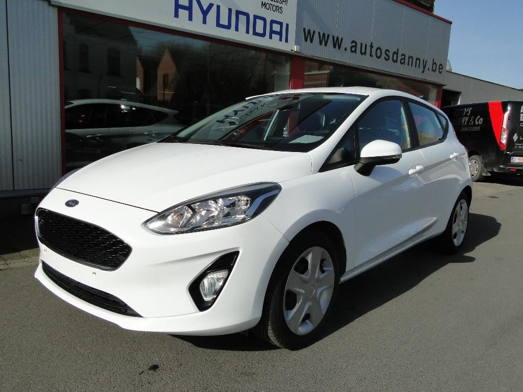 FORD FIESTA CARPLAY **** 6 OP STOCK ***, Auto's, Stof, Wit, Bedrijf, 5 deurs