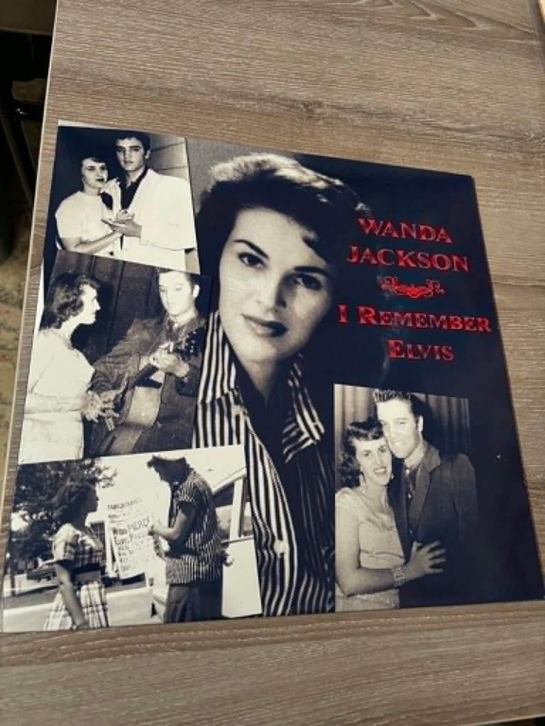 lp Wanda Jackson, I remember Elvis, slechts 15 euro,, Ophalen of Verzenden, Zo goed als nieuw, Rock-'n-Roll, 12 inch