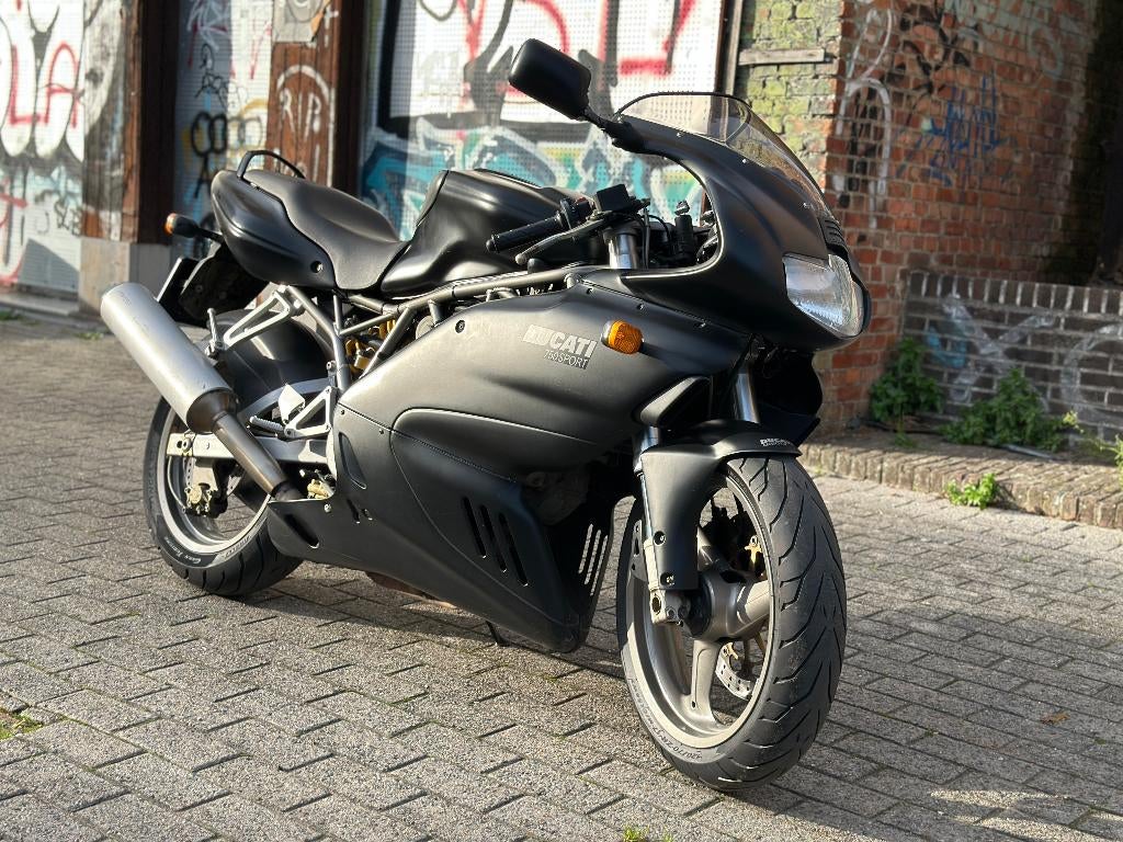 Ducati 7500ss ie Mat zwart te koop of ruilen, Motos, Motos | Ducati, Particulier, Sport, plus de 35 kW, 2 cylindres, Permis Moto A