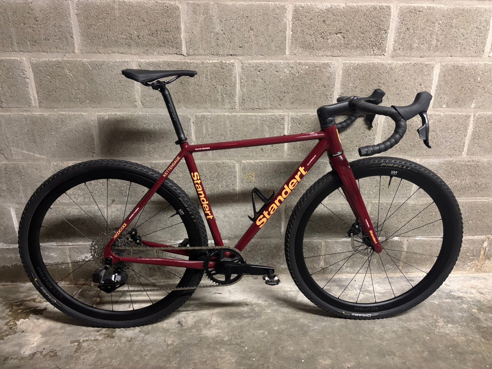 Stander Kettensäge race series gravelbike, Fietsen en Brommers, 28 inch, 10 tot 15 versnellingen, Heren, Aluminium