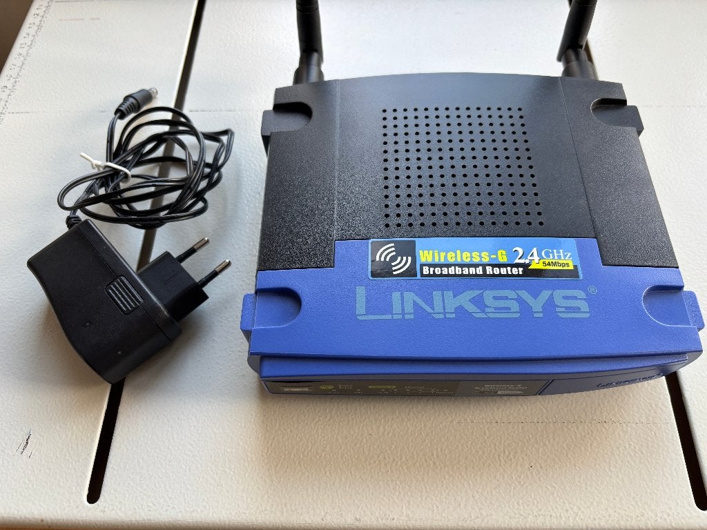 2 routeurs Linksys WRT54GL v1.1, Enlèvement ou Envoi, Utilisé, Routeur, Linksys