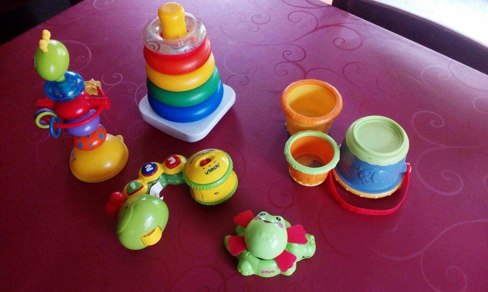 Baby speelgoed 12 st voor 5 euro, Ophalen of Verzenden, Zo goed als nieuw, Met geluid