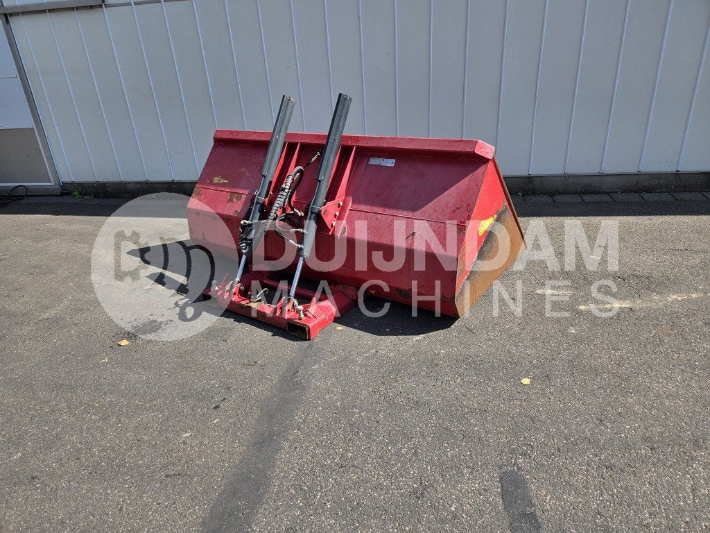 Wifo HOD-Z-250+RVS/Spec conteneur à pelles 250 cm, avec fon
