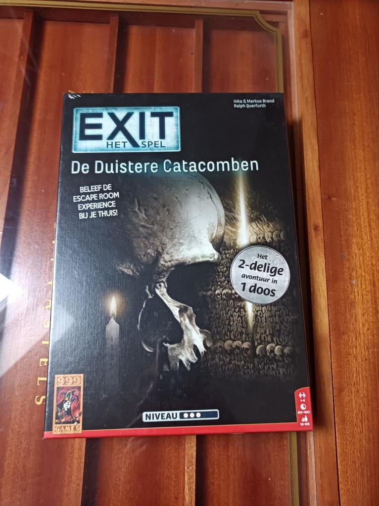 Exit, de duistere catacomben, Hobby en Vrije tijd, Gezelschapsspellen | Overige, Ophalen
