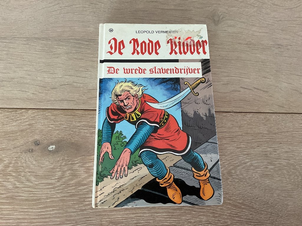 De rode ridder de wrede slavendrijver, Enlèvement ou Envoi, Fiction, Leopold Vermeiren., Utilisé