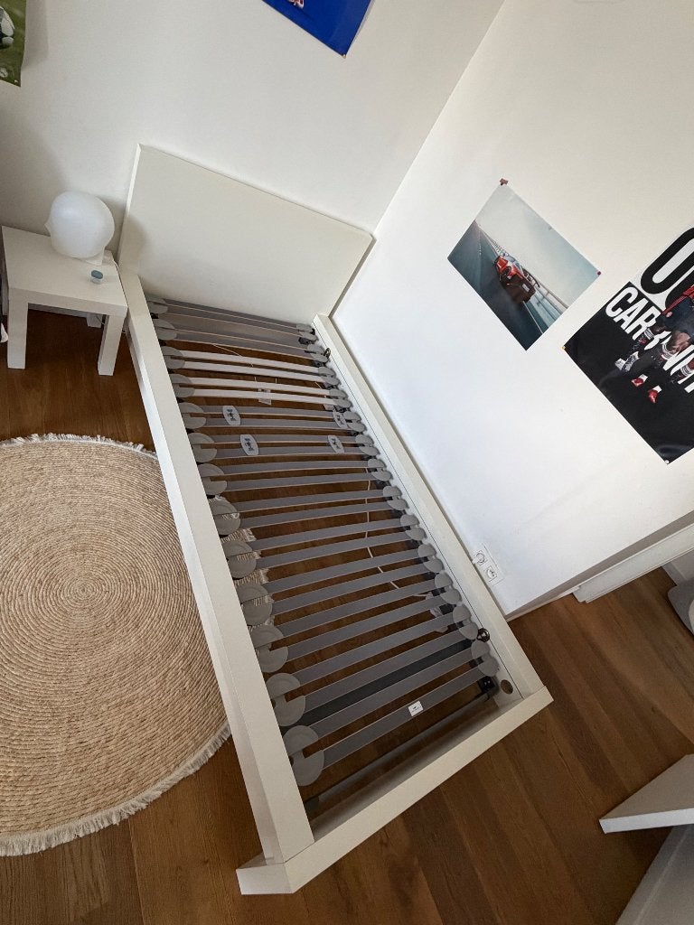Eenpersoonsbed Ikea, Ophalen, Gebruikt, Eenpersoons, Wit