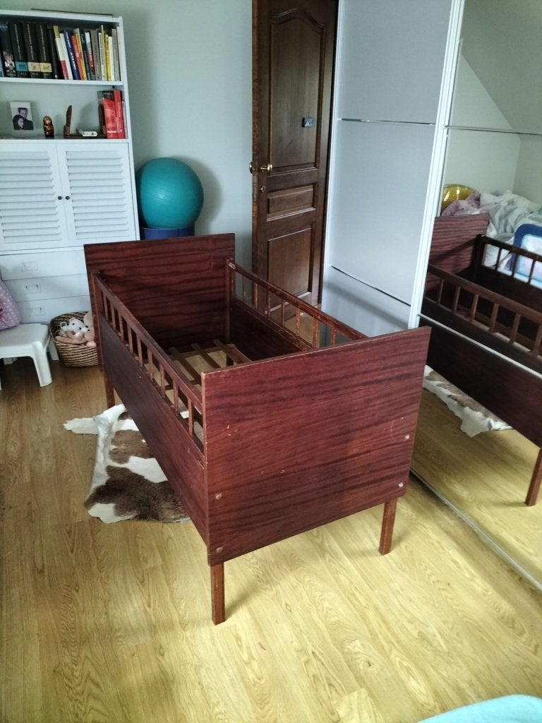 baby bed, Ophalen, Gebruikt, 70 tot 85 cm, Lattenbodem