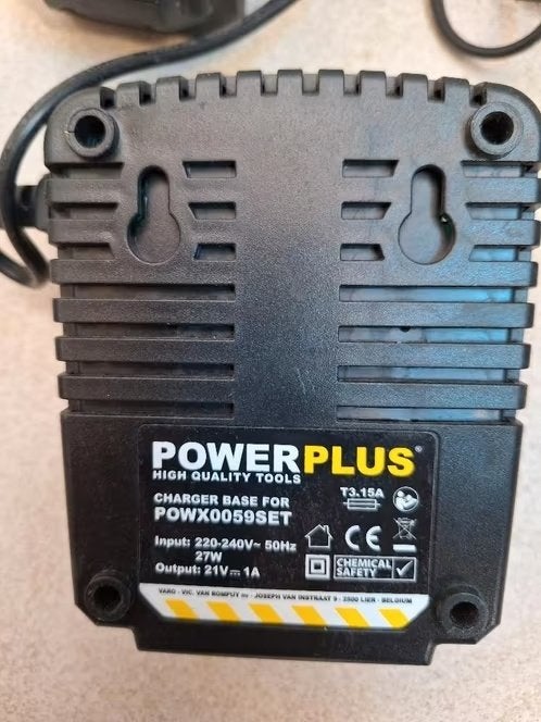 powerplus oplader, Ophalen, Gebruikt