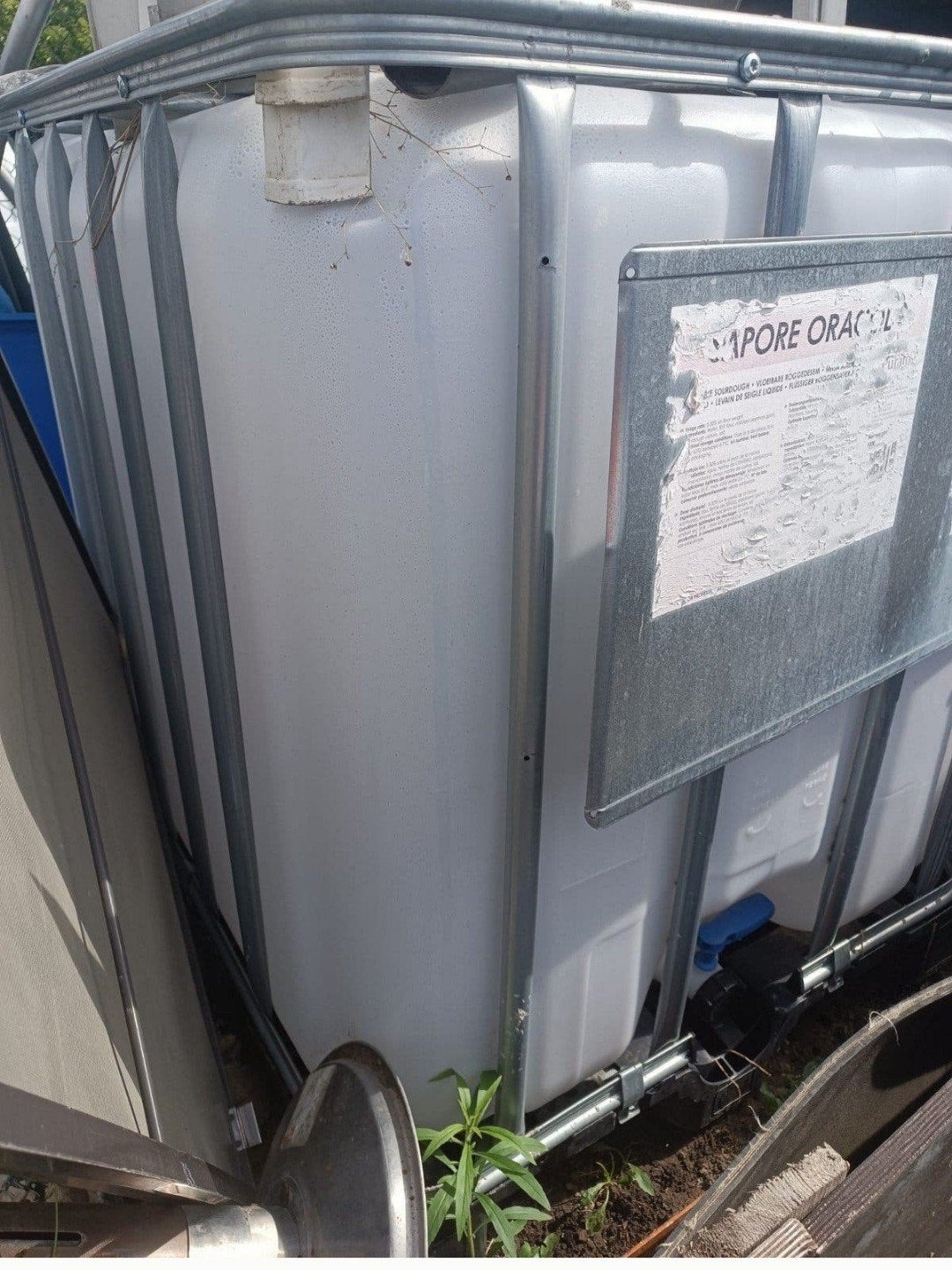 Watertank 1000L, Tuin en Terras, Ophalen