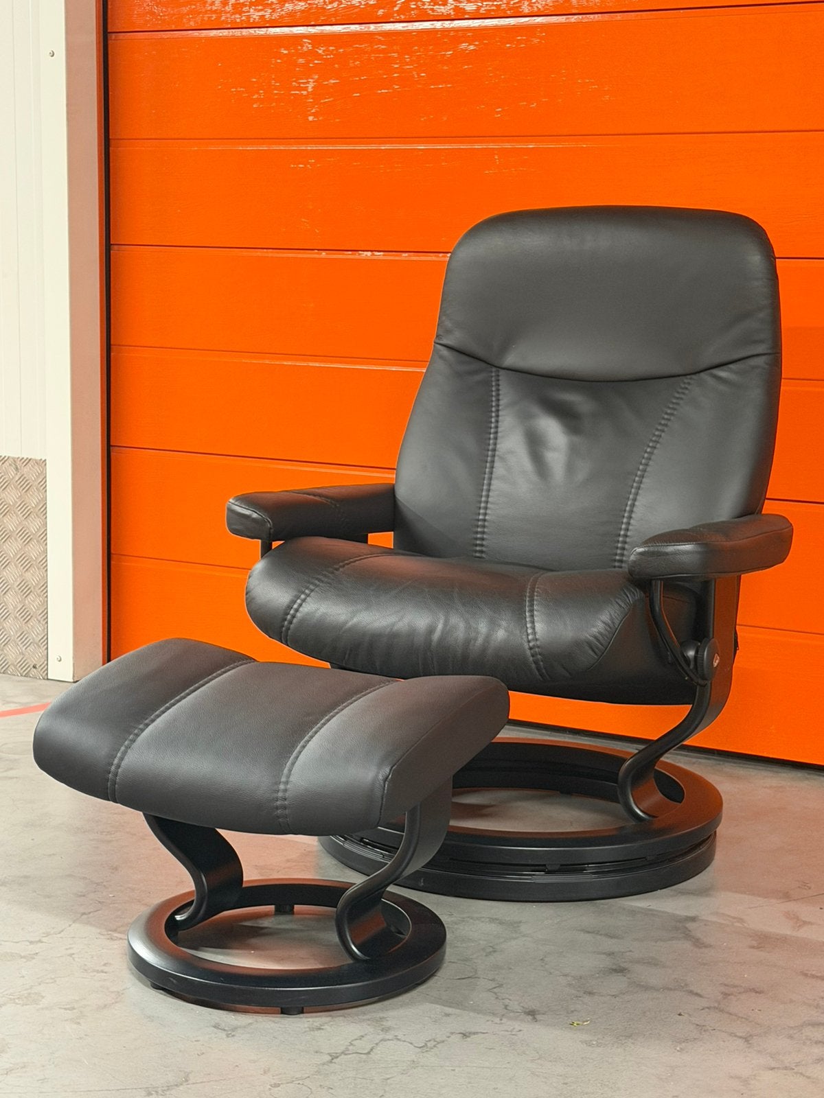 Stressless relax fauteuil met voetenbank- L large, Enlèvement ou Envoi