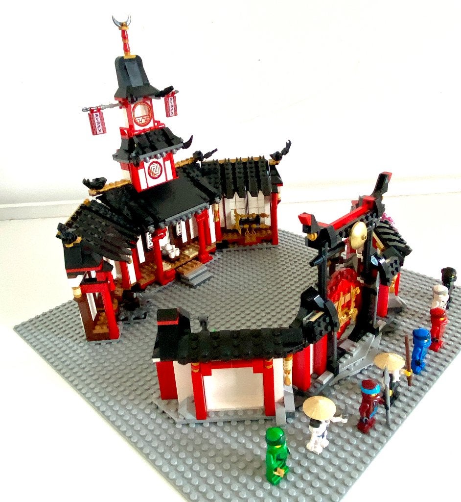 Lego ninjago Legacy: Spinjitzu Klooster - 70670, Ophalen, Lego, Zo goed als nieuw, Inclusief accessoires